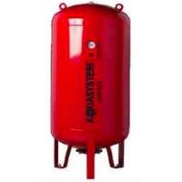 Aquasystem Fűtési rendszer álló tágulási tartály 200 liter, EPDM gumi membránnal piros színben
