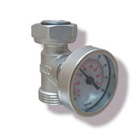 RAKY Csőhálózatba építhető hőmérő hőmérséklet mérő 3/4" kontakt hőmérő fűtési rendszer beépíthető hömérséklet mérő