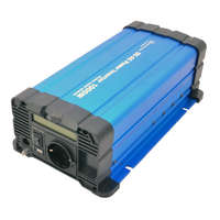 NEW ENERGY Tiszta szinuszos inverter 12V 1000W áramátalakító szigetüzemű napelemrendszerekhez, digitális kijelzővel