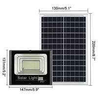 GREEN ENERGY LTD Napelemes fali lámpa 12V 8W napelem oszlopra is szerelhető 170 SMD LED beépített akkumulátorral