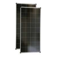 NEW ENERGY 18V 150W Napelem polikristályos 2 darabos szett 1480x674x35 mm polykristályos napelemmodul szolárpanel