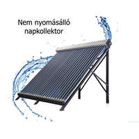 NEW ENERGY 15 csöves nem nyomásálló vákuumcsöves napkollektor 6 év garancia! átfolyós kollektor 15 db vákuumcső Nagyon jó ár - érték arány