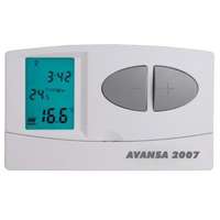 AVANSA Termosztát AVANSA 2007 szobatermosztát digitális kijelző, heti programozás fűtés vagy légkondicionáló szabályzó