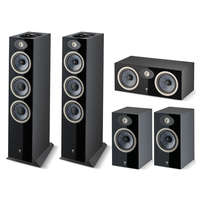 Focal Focal Theva N°3-D + N°1 + Center 5.0 hangfalszett - fekete