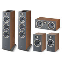 Focal Focal Theva N°3-D + N°1 + Center 5.0 hangfalszett - sötét fa