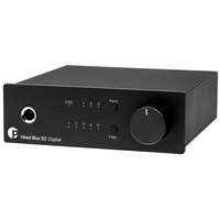 Pro-Ject Pro-Ject Head Box S2 Digital fejhallgató erősítő és DSD DAC - fekete
