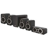 Q Acoustics Q Acoustics 3010i + 3010i + 3090Ci + 3060S 5.1 hangfalszett - fekete