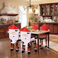 Family Karácsonyi székdekor szett - Mikulás - 47 x 75 cm - piros/fehér