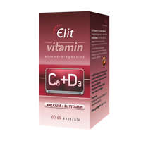  Vita Crystal E-lit vitamin - Ca+D3-vitamin 60db kapsz.
