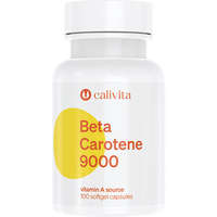  CaliVita Beta Carotene lágyzselatin-kapszula Az A-vitamin elővitaminja 100db