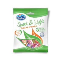  Sweet&light frutta mix+vitamin c cukormentes cukorka 60 g