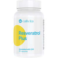  CaliVita Resveratrol PLUS kapszula Resveratrol koenzim-Q10-zel 60db