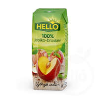  Hello alma-őszibaracklé 100% 250 ml