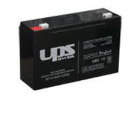 UPS UPS 6V 12Ah Zselés savas ólom akkumulátor