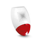SATEL SATEL SP500R Kültéri piezo hang- fényjelző vörös színű SP 500 R