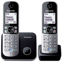 PANASONIC Panasonic KX-TG6812PDB DUO Vezeték nélküli DECT analóg telefonkészülék pár 112058
