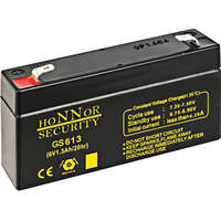 HONNOR HONNOR 6V 1,3Ah zselés ólom akkumulátor 117951