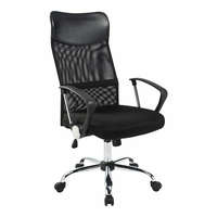 TimelessTools Ergonomikus irodai szék magasított háttámlával fekete HOP1000998-1