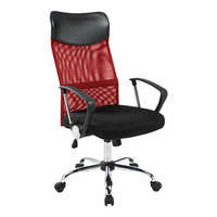 TimelessTools Ergonomikus irodai szék magasított háttámlával piros HOP1000998-2