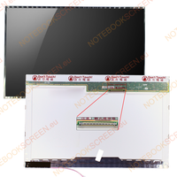 AU Optronics B154EW02 V.0 kompatibilis fényes notebook LCD kijelző