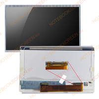 LG/Philips LP101WH1 (TL)(B2) kompatibilis fényes notebook LCD kijelző