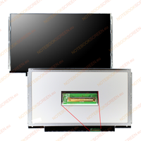 Chimei InnoLux N133B6-L24 kompatibilis matt notebook LCD kijelző