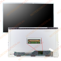 Samsung LTN133AT17-301 kompatibilis matt notebook LCD kijelző