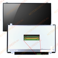 Chimei InnoLux N140BGE-L41 kompatibilis fényes notebook LCD kijelző