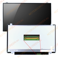 Samsung LTN140AT06-S01 kompatibilis fényes notebook LCD kijelző