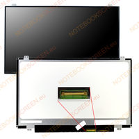 Samsung LTN140AT06 kompatibilis matt notebook LCD kijelző
