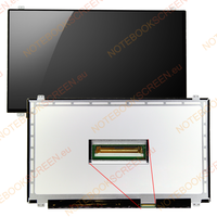 Samsung LTN156AT20-N01 kompatibilis fényes notebook LCD kijelző