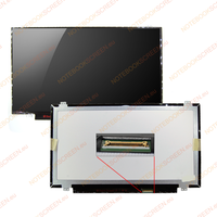 Chimei InnoLux N140BGE-E43 kompatibilis fényes notebook LCD kijelző