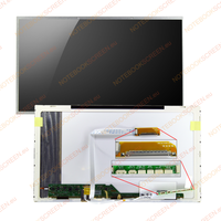 Samsung LTN156AT01-B03 kompatibilis fényes notebook LCD kijelző
