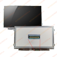 AU Optronics B101AW02 V.1 kompatibilis fényes notebook LCD kijelző