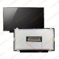 LG/Philips LP140WH8 (TP)(H1) kompatibilis fényes notebook LCD kijelző