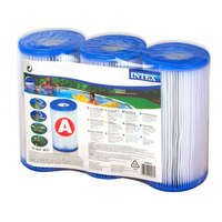 INTEX INTEX "A" típusú szűrő patron, hármas csomag - eredeti termékazonosítóval (29003)