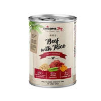 Chicopee Chicopee konzerv Dog Adult Pure marha és rizs 400g