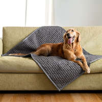 Sofa Dress Kft. Vízálló Ágytakaró/ Szőnyeg Sötétszürke (95x95cm)