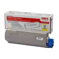 Oki Oki C5850,5950 sárga toner 6K No. 43865721 (eredeti)