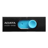 Adata ADATA 64GB USB2.0 Fekete-Kék (AUV220-64G-RBKBL) pendrive
