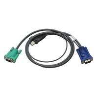 Aten ATEN 2L-5201U KVM Kábel USB VGA 1,2m