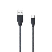 Awei AWEI CL982 1m/erős szövött borítással/vékony műanyag fejjel/USB-Micro/szürke USB kábel