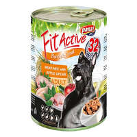 Panzi Állateledel konzerv PANZI FitActive kutyának hús-mix 415g