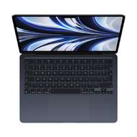 Apple Apple MacBook Air 13,6"Retina/M2 chip 8 magos CPU és GPU/8GB/256GB SSD/éjfekete laptop