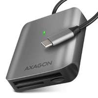 Axagon Axagon CRE-S3C USB-C 3.2 SD/microSD/CF külső kártyaolvasó