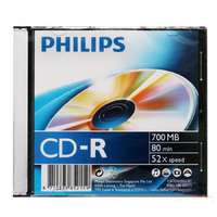 Philips Philips CD-R80 52x Slim írható CD lemez