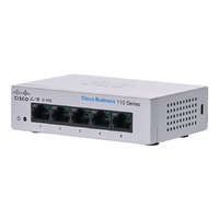 Cisco Cisco CBS110-5T-D 5x GbE LAN port nem menedzselhető switch