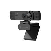 Conceptronic Conceptronic Webkamera - AMDIS07B (3840x2160 képpont, Auto-fókusz, 60 FPS, USB 2.0, univerzális csipesz, mikrofon)