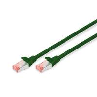 Digitus DIGITUS CAT6 S-FTP LSZH 0,25m zöld patch kábel