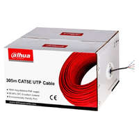 Dahua Dahua PFM920I-5EUN 305m, réz, PVC, árnyékolatlan, 4x2xAWG24 Cat.5E (U/UTP) fali kábel